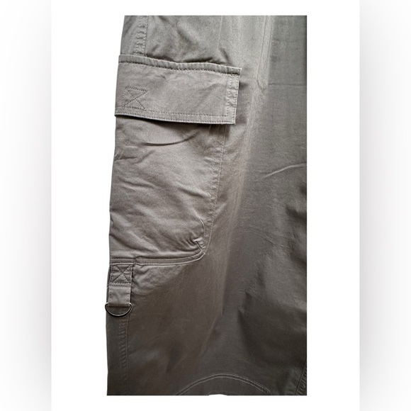 ✨ M&S UK Collection Khaki Cotton Cargo Skirt – Size 16 US - Picture 7 of 13